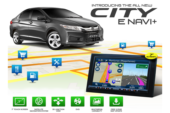 Audio visual navigation system honda city #4