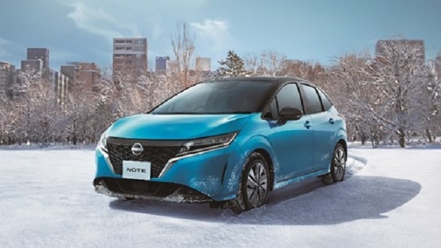Nissan introduces all-new Note e-POWER AWD in Japan
