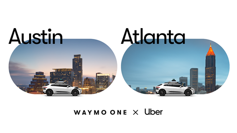 Uber and Waymo Expand Partnership to Bring Autonomous Ride-Hailing to Austin and Atlanta