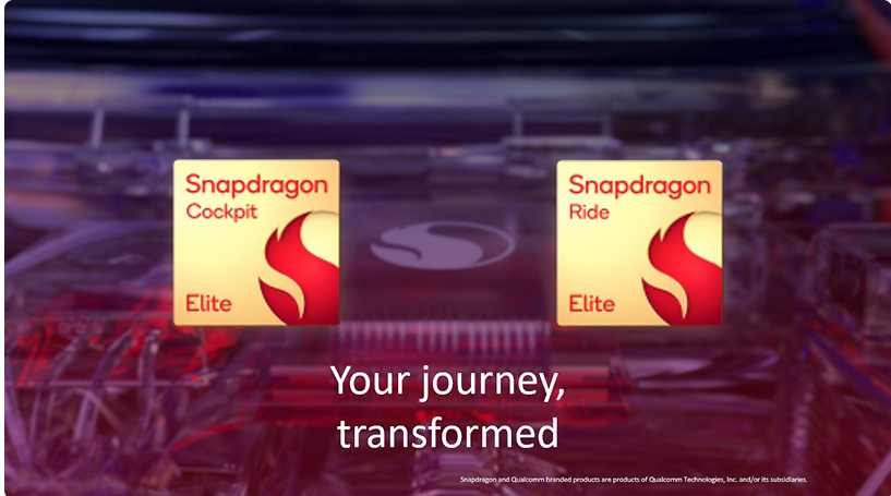 Qualcomm Races Ahead in the Evolution of Software-Defined Vehicles with New Snapdragon Cockpit Elite and Snapdragon Ride Elite Platforms