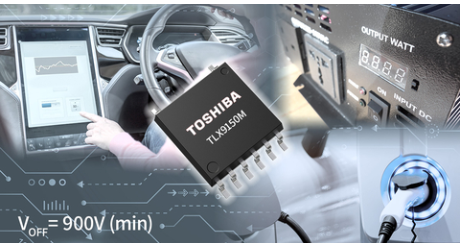 Toshiba: TLX9150M, an automotive photorelay with output withstand voltage of 900V, housed in a small package (Graphic: Business Wire)