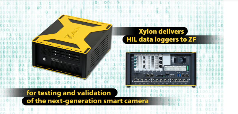 Xylon Delivers HIL Data Loggers to ZF for Testing and Validation of the Next-Generation Smart Camera. Image source: Press Release