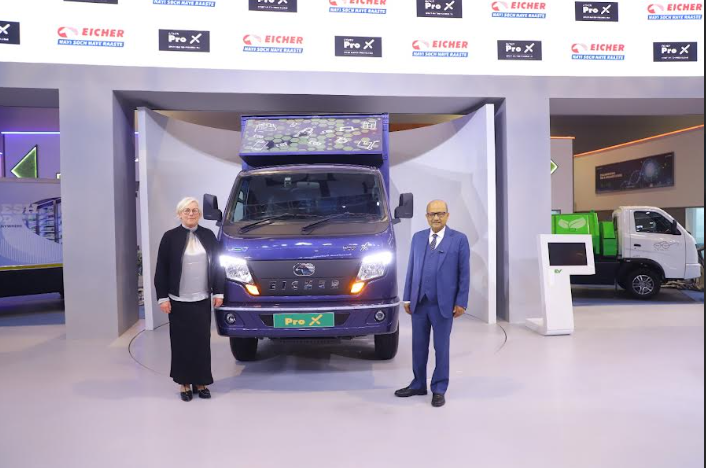 Eicher Trucks and Buses Launches Eicher Pro X Range at Bharat Mobility Global Expo 2025. Image source: Eicher Pro X Range at Bharat Mobility Global Expo 2025