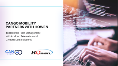 CANGO Mobility and Howen Announce Strategic Partnership to Redefine Fleet Management with AI Video Telematics + CANbus Data Solutions. Image source: Press Release- Cango Mobility