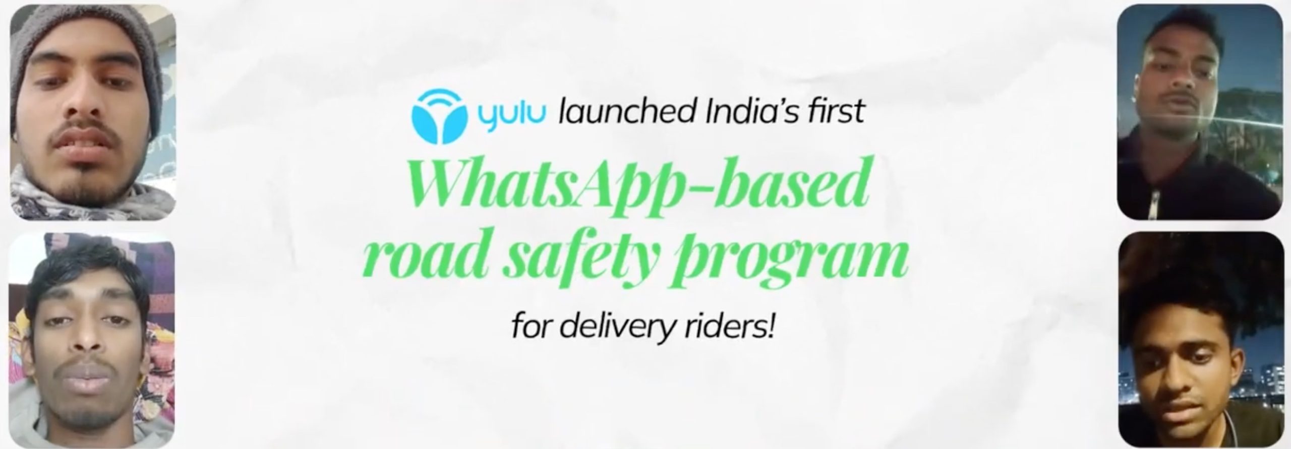 Yulu launches WhatsApp based road safety learning initiative for delivery riders