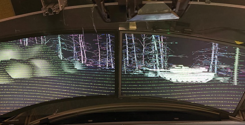 A Finnish firm transforms windshields into battlefield displays driven by AI. Image source: Distance Technologies
