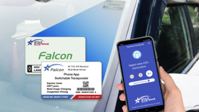 STAR Systems International Introduces the Falcon Dual Frequency Transponder for Tolling. Image source: Star Systems