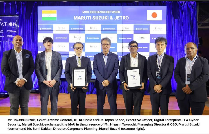 Maruti Suzuki and JETRO collaborate to facilitate business opportunities for startups from India and Japan