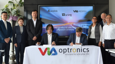 VIA optronics AG and Autolink Announce a Joint Venture Agreement