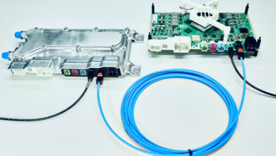 ZF brings the speed of light to the electrical systems of software-defined vehicles. Image source: ZF