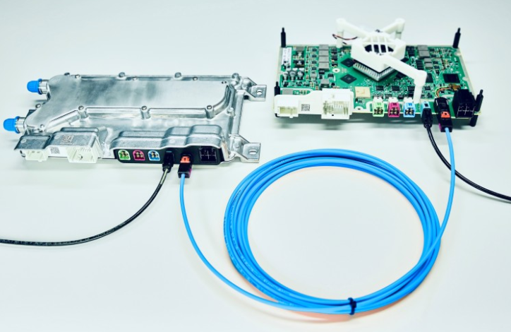 ZF brings the speed of light to the electrical systems of software-defined vehicles. Image source: ZF