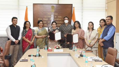 The Directorate General of Training (DGT) and Shell India jointly launch the Green Skills-focused EV training program to empower youth. Image source: PIB