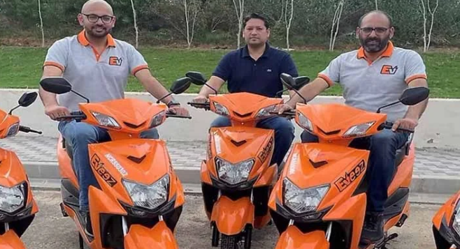 EVeez Accelerates India’s Clean Gig Economy with $5.4 M Series A to Power 50,000 EV Subscriptions Across 30 Cities. Image source: EVeez