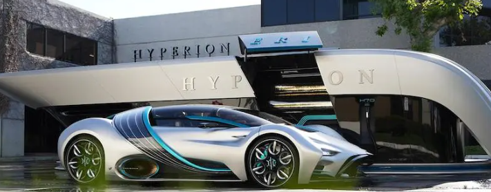 Hydrogen-Powered Hypercar Claims 1,000‑Mile Range. Image source: Hyperion