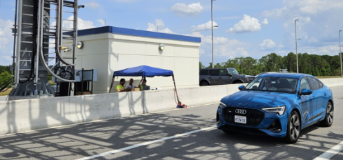 Indra brings Connected Vehicle Tolling (C-V2X Toll) to North Carolina’s I-485 Express Lanes. Image source: Indra