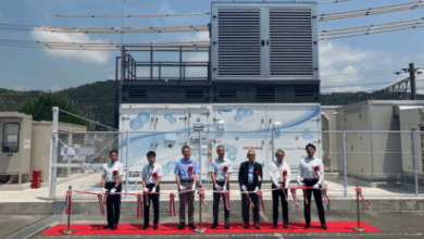 Honda Begins Joint Demonstration of Stationary Fuel Cell Power Station Designed to Utilize By-product Hydrogen and Repurposed Automotive Fuel Cells. Image source: Honda
