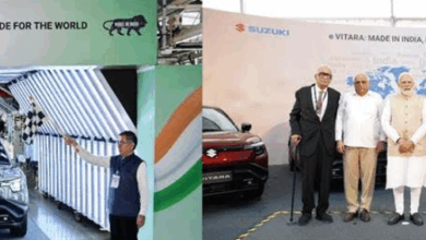 Hon’ble PM Shri Narendra Modi commemorates two historic firsts in India: SoP of Suzuki’s first BEV, e VITARA for sales in over 100 countries & India’s first Lithium-ion battery, cell & electrode manufacturing for strong hybrid.