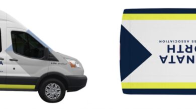 Sneak Peek of Auto-Shuttle for KNBA_Vehicle Mock Up (no sensors). Image Source: Aurrigo press release