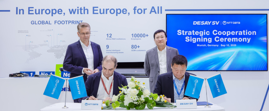 Desay SV and NTT DATA Unite to Build Next-Gen Software-Defined Vehicle Platform. Image source: Desay SV