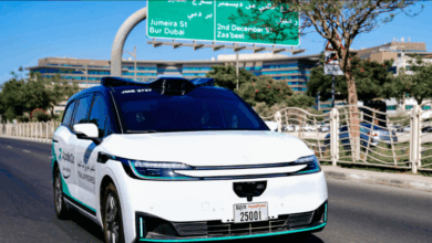 Baidu’s Apollo Go Granted First Ever Autonomous Vehicle Test Licenses in Dubai, Begins Trials on Public Roads. Image source: Baidu