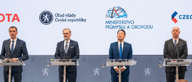 Czech Republic today, Petr Fiala, the Czech Prime Minister, Lukáš Vlček, the Minister of Industry and Trade with Yoshihiro Nakata, President of Toyota Motor Europe (TME). Image source: Toyota