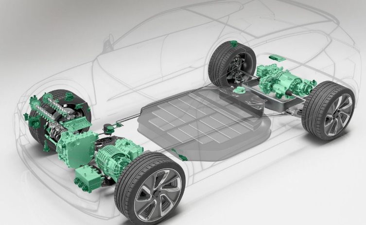 Schaeffler is electrifying the powertrain with modular electric axle drives, complete hybrid systems, and components for hybrid applications. Photo Schaeffler