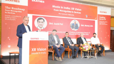 Kaynes Technology Launches India’s First AR Waveguide Manufacturing Line. Image source: Kaynes