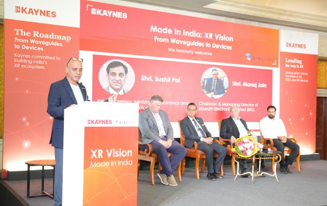 Kaynes Technology Launches India’s First AR Waveguide Manufacturing Line. Image source: Kaynes