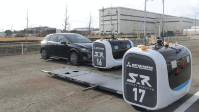 Mitsubishi Heavy Industries to Test Autonomous Vehicle Transport Robots in Okinawa. Image Source: Mitsubishi