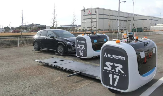 Mitsubishi Heavy Industries to Test Autonomous Vehicle Transport Robots in Okinawa. Image Source: Mitsubishi