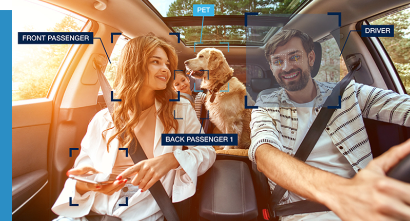 Tobii and STMicroelectronics Begin Mass Production of Single-Camera Interior Sensing System. Image source: STMicroelectronics