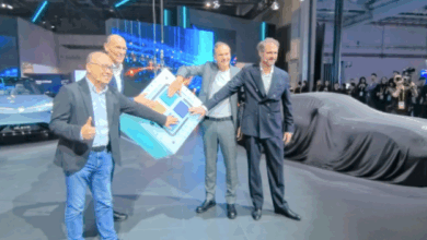 Volkswagen in-house chip development launch ceremony. Credit: Guancha.cn