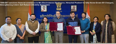 India backs local EV charger maker Electrowaves with new funding. Image source: TDB