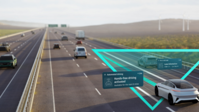 HERE Technologies and Qualcomm Showcase AI-Powered Map Intelligence for Safer Automated Driving at CES 2026. Image source: Here Technologies