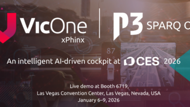 VicOne & P3 Showcase Secure AI-Driven Cockpit Vision at CES 2026. Image source: Vicone and P3
