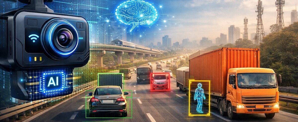 AI-powered dash cameras are transforming commercial fleets from passive recording systems into real-time safety and intelligence platforms. Image credit: GPT 5.2