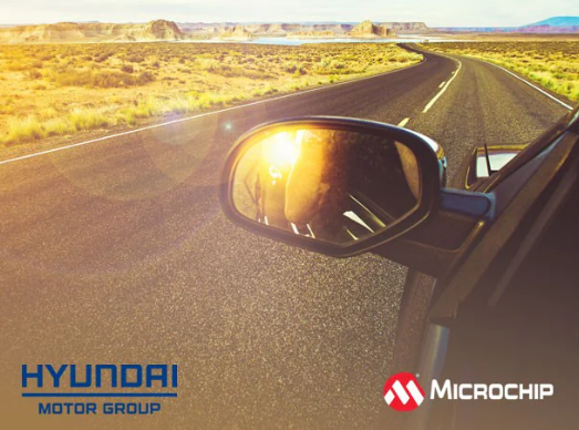 Microchip & Hyundai Team Up to Explore Single-Pair Ethernet for Future Vehicle Networks. Image source: Hyundai and Microchip