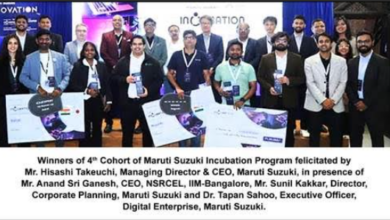 Maruti Suzuki Onboards Five Startups to Drive AI, EV, and Safety Innovations Across Operations. Image source: Maruti Suzuki