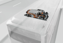 Bosch unveils new hydrogen fuel-cell system designed for next-generation buses. Image source: H View